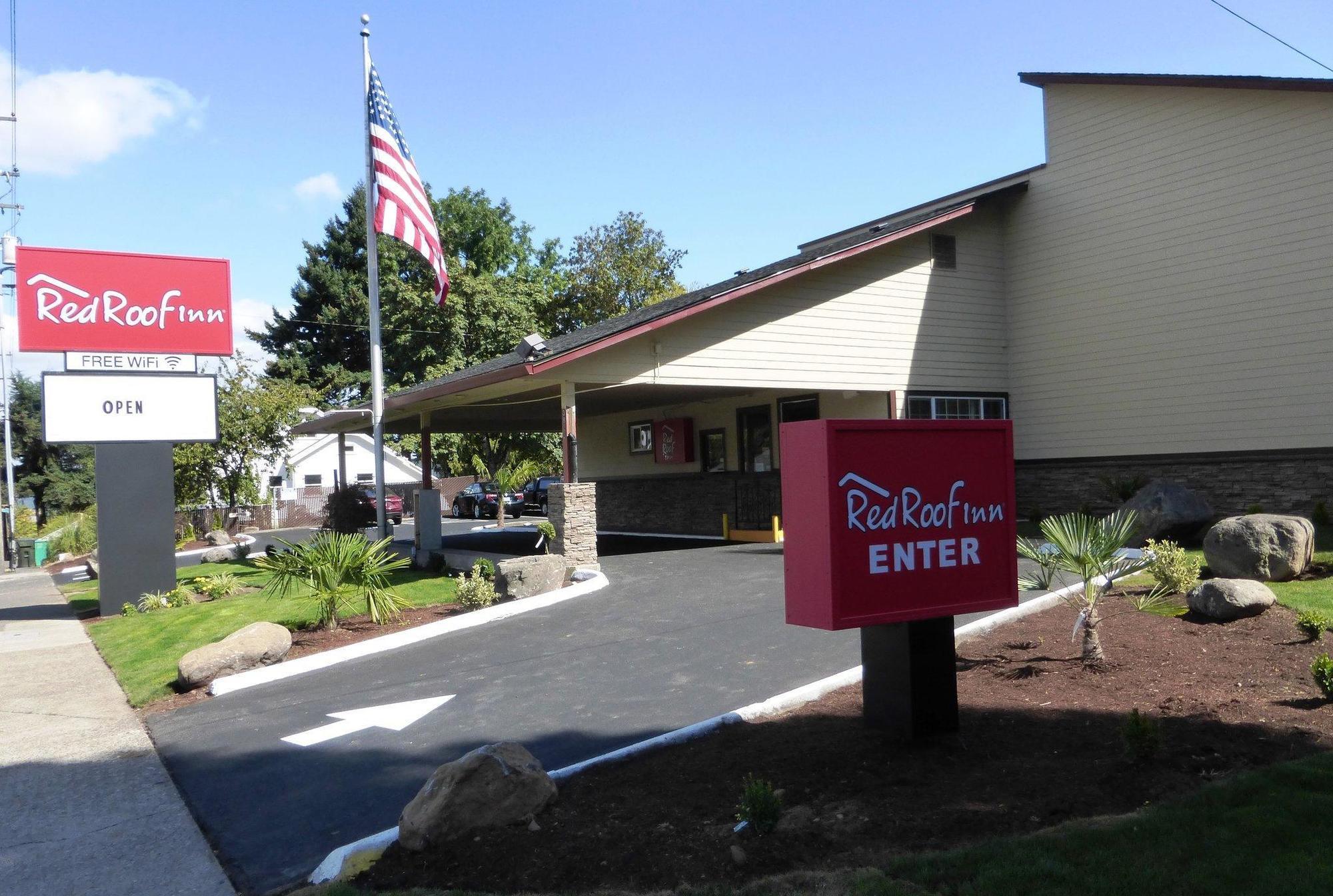 Red Roof Inn Portland Exterior foto